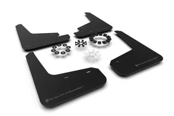 Rally Armor 20-26 Tesla Model Y, Juniper Y Black UR Mud Flap w/Dark Grey Logo Express Delivery