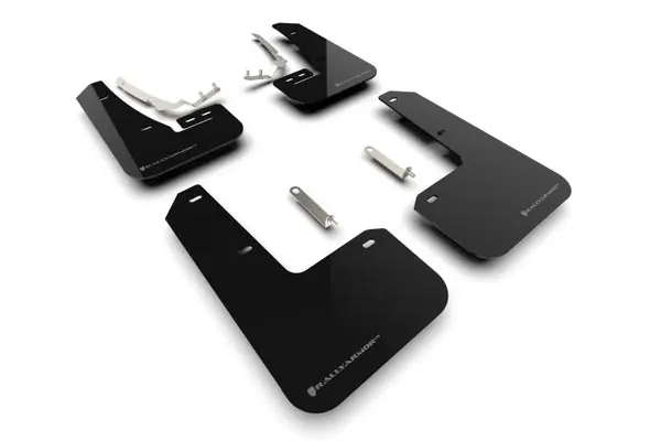 Rally Armor 22-25 VW MK8 Golf GTI/R Black UR Mud Flap w/Gray Logo While Supplies Last