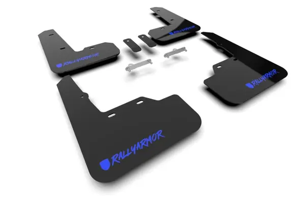 Rally Armor 22-25 Subaru WRX Black UR Mud Flap Altered Font Blue Logo Direct From Manufacturer