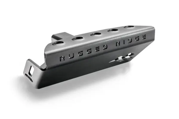 Rugged Ridge 07-23 Jeep Wrangler JK/JKU/JL/JLU & 20-23 Gladiator Hitch Skid Plate 2in. Rec - Tex Blk Weekend Sale
