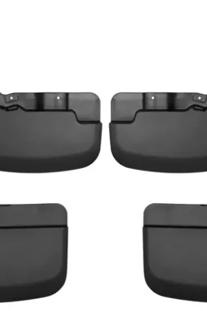 Shop Now Husky Liners 19-23 Chevrolet Silverado 1500 (Excl. ZR2/TBoss) Front and Rear Mud Guards - Black