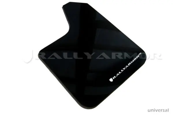 Best Price Rally Armor Universal Fit (No Hardware) Black UR Mud Flap w/ White Logo