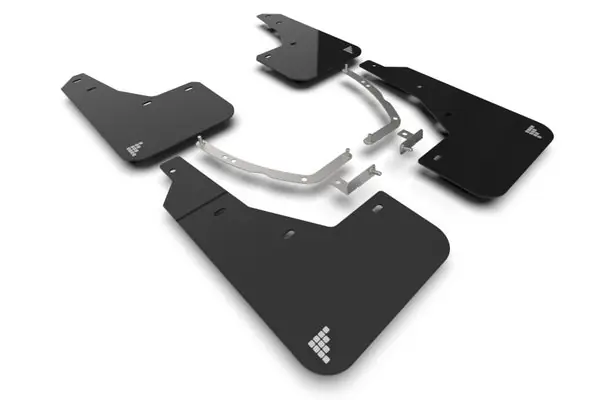 Next Day Delivery Rally Armor 2025 Hyundai Ioniq 5 PE Black UR Mud Flap w/Silver Battery Logo