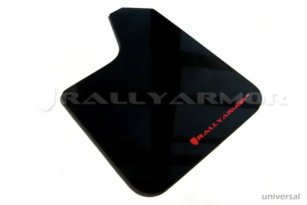 Rally Armor Universal Fit (No Hardware) Black UR Mud Flap w/ Red Logo Price Drop