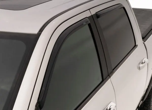 Last Chance AVS 22-23 Toyota Tundra Ext. Cab/DC Ventvisor Front & Rear Window Deflectors 4pc - Smoke