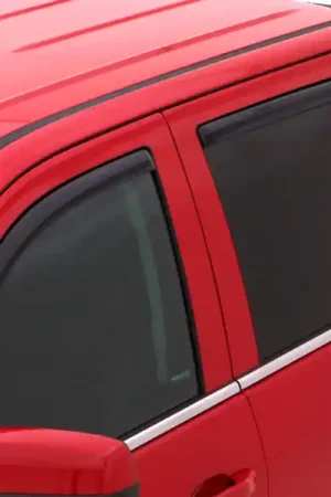 AVS 2019 Chevrolet Silverado 1500 Crew Cab Pickup Ventvisor In-Channel 4pc - Smoke Premium