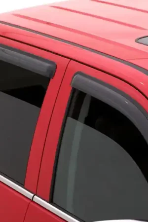 AVS 08-14 Jeep Liberty Ventvisor Outside Mount Window Deflectors 4pc - Smoke Luxury