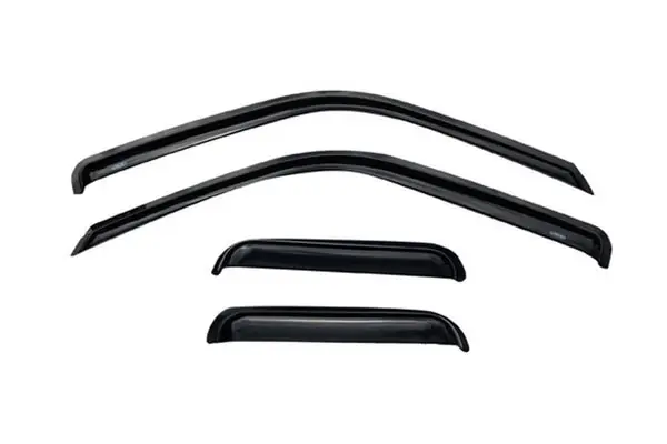No Minimum Order AVS 88-99 Chevy CK Ext. Cab Ventvisor Outside Mount Window Deflectors 4pc - Smoke