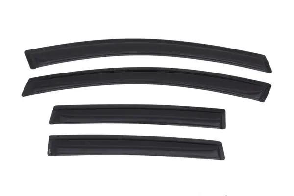 AVS 13-18 Ford C-Max Ventvisor Outside Mount Window Deflectors 4pc - Smoke Clearance
