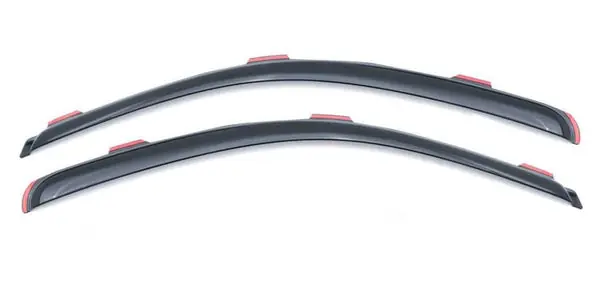 Place Order AVS 94-01 Dodge RAM 1500 (Excl. Towing Mirror) Ventvisor In-Channel Window Deflectors 2pc - Smoke