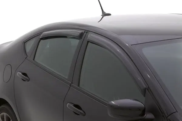 Hassle-Free Returns AVS 13-16 Dodge Dart Ventvisor Outside Mount Window Deflectors 4pc - Smoke