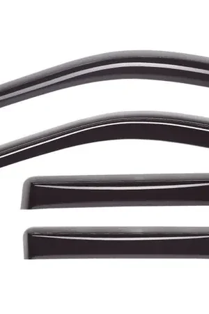 Hot Deal WeatherTech 10-24 Dodge Ram Truck 2500/3500 Crew Cab Front & Rear Side Window Deflectors -Dark Smoke