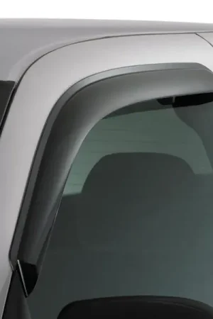 AVS 15-18 Ford F-150 Standard Cab Ventvisor Outside Mount Window Deflectors 2pc - Smoke While Supplies Last