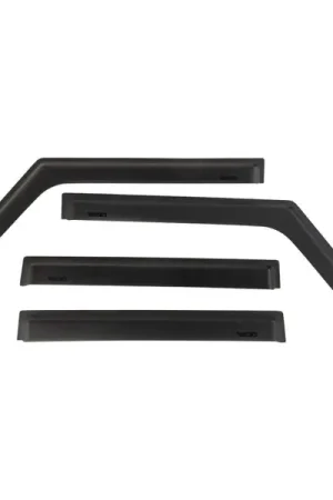 Rugged Ridge Window Visors Matte Black 18-20 Jeep Wrangler JLU/JT Bargain