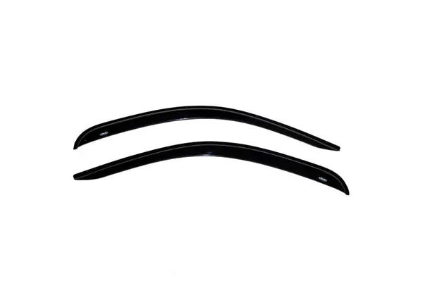Authentic AVS 07-13 Chevy Silverado 1500 Standard Cab Ventvisor Outside Mount Window Deflectors 2pc - Smoke