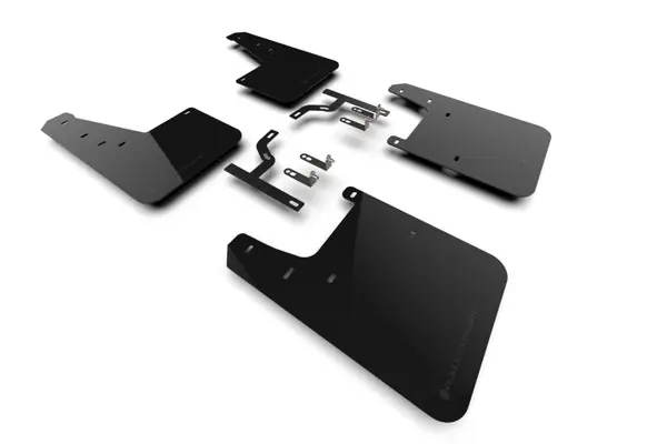 Rally Armor 23-25 Toyota Sequoia Black UR Mud Flap w/ Metallic Black Logo Final Sale