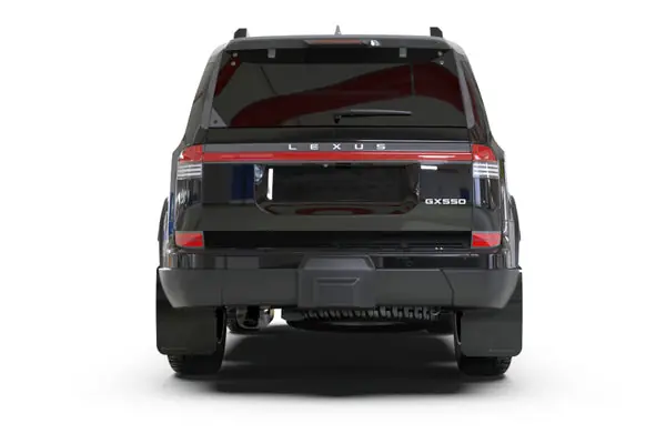 Rally Armor 24-25 Lexus GX 550 Luxury Black UR Mud Flap - Silver Logo Next Day Delivery