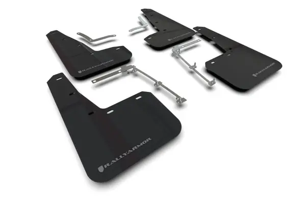 Editor’s Pick Rally Armor 20-25 Toyota GR Yaris Black Mud Flap w/Grey Logo