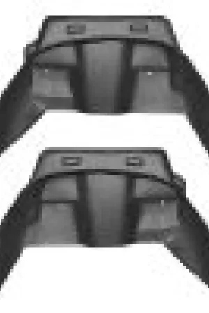 Husky Liners 19-21 Ram 1500 Wheel Well Guards Rear - Black Big Sale