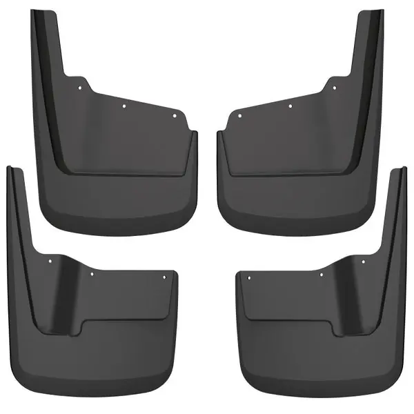 Husky Liners 20-23 GMC Sierra 2500/3500 HD (Excl. Dually) Front & Rear Mud Guards - Black Today Only