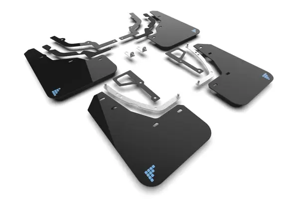 Rally Armor 2025 Hyundai Ioniq 5 N Black UR Mud Flap Light Blue Battery Logo Hot Picks