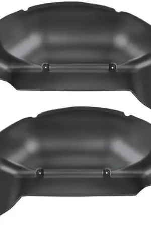 Budget Husky Liners 11-14 Ford F-250/F-350 Super Duty Black Rear Wheel Well Guards