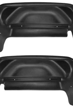 Limited Time Husky Liners 14-17 GMC Sierra Black Rear Wheel Well Guards