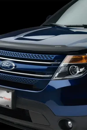 WeatherTech 22-24 Jeep Wagoneer (Incl. 23-24 L) Stone & Bug Deflector - Dark Smoke Top Rated