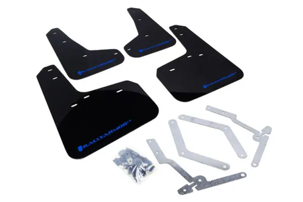 Sale Rally Armor 12-19 Ford Focus ST / 16-19 RS Black Mud Flap w/Blue Logo