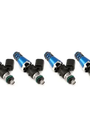 Injector Dynamics 1340cc Injectors - 60mm Length - 11mm Blue Top - 14mm Lower O-Ring (Set of 4) Worldwide Shipping