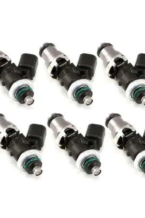 Injector Dynamics 2600-XDS Injectors - 48mm Length - 14mm Top - 14mm Lower O-Ring R35 (Set of 6) Fast Shipping