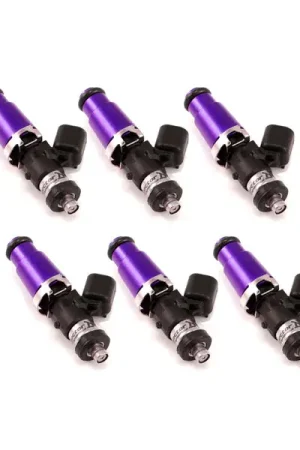 No Minimum Order Injector Dynamics ID1050X Injectors 14mm (Purple) Adaptor Tops Denso Lower (Set of 6)