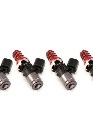 One Day Deal Injector Dynamics 2600-XDS Injectors - 48mm Length - 11mm Top - WRX Bottom Adapter (Set of 4)