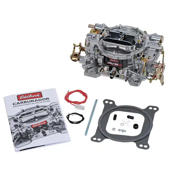 Sale Edelbrock AVS2 500 CFM Carburetor w/Manual Choke Satin Finish (Non-EGR)
