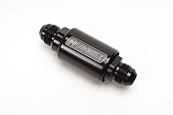 Trusted Brand Russell Performance Black Anodized (3-1/4in Length 1-1/4in dia. -8 male inlet/outlet)
