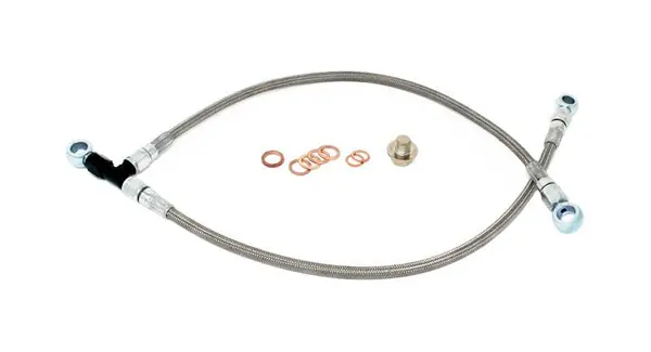 Torque Solution Turbo Oil Feed Line Kit - Subaru EJ Stock Location Time-Limited