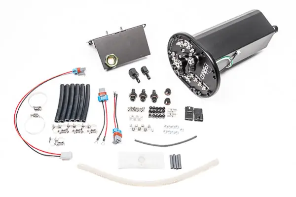 Fast Shipping Radium 93-95 Mazda RX7 FD (US) Fuel Hanger Surge Tank (Pumps Not Included) Walbro F90000267/274/285