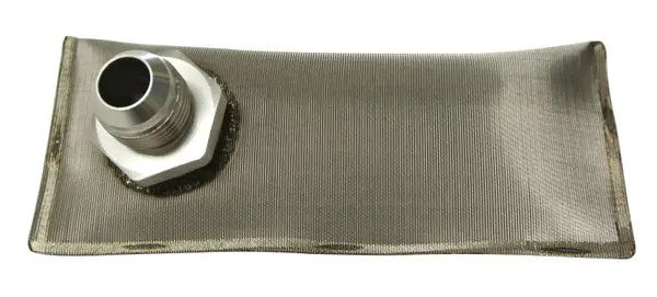 Worldwide Shipping Fuelab In-Tank Fuel Sock Kit 100 Micron Stainless w/-10AN Adaptor Fitting for 4X4xx Series Pumps