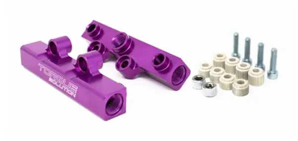 Torque Solution Top Feed Fuel Rails: 02-14 Subaru WRX / 07-18 STI - Purple Get Yours