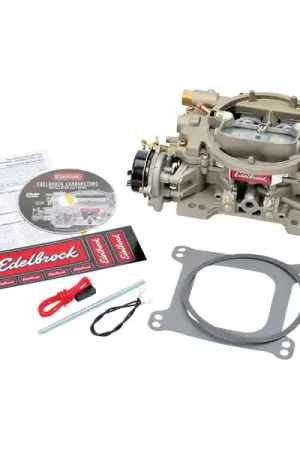 Direct From Factory Edelbrock Carburetor Marine 4-Barrel 600 CFM Electric Choke