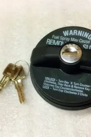 One Day Deal Titan Fuel Tanks Locking Black Fuel Cap (For Use w/5410040/5410050)