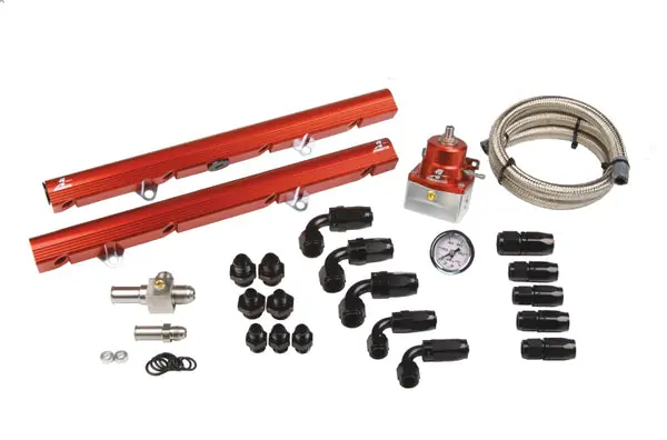 Aeromotive 5.0 Liter Ford Street Billet Fuel Rail System (Ford 5.0 86-98) 5/8in I.D. Special Offer