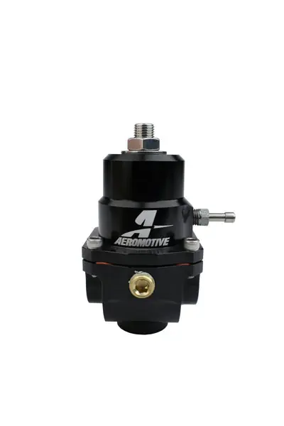 Aeromotive Adjustable Regulator - 35-75PSI - .188 Valve - (2) -08 Inlets/-08 Return Reduced Price