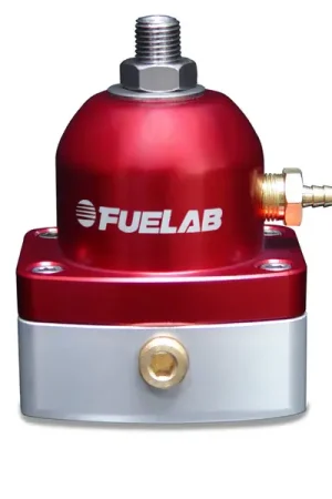 Buy Direct Fuelab 515 EFI Adjustable FPR 25-90 PSI (2) -6AN In (1) -6AN Return - Red