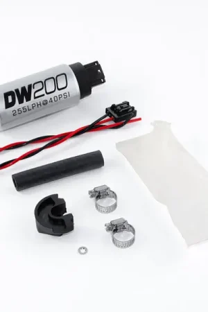 DeatschWerks 94+ Nissan 240sx/Silvia S14/S15 255 LPH DW200 In-Tank Fuel Pump w/ Install Kit New Release