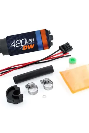 DeatschWerks DW420 Series 420lph In-Tank Fuel Pump w/ Install Kit For 89-94 240SX Same Day Shipping