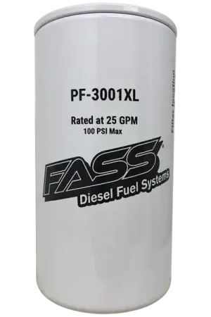 Limited Time FASS Filter Pack Contains (1) XWS-3002 XL and (1) PF-3001 XL FILTER PACK XL