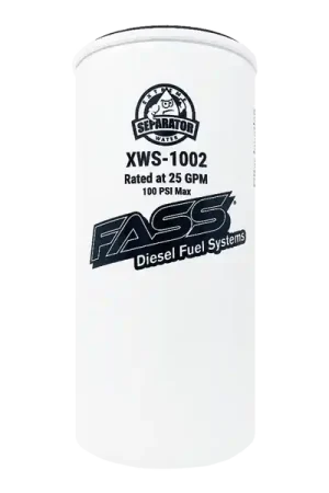 Affordable FASS Hydroglass (Extreme Water Separator) HD Series XWS-1002