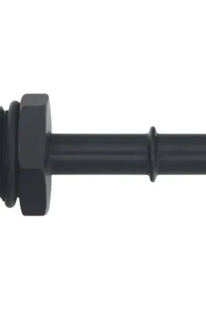 DeatschWerks 10AN ORB Male to 3/8in Male EFI Quick Connect Adapter - Anodized Matte Black Trusted Brand