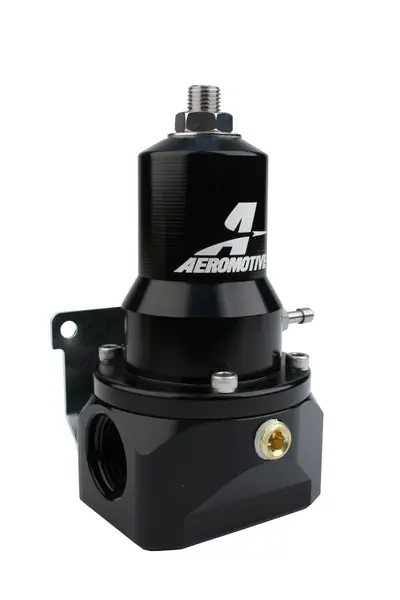 Direct From Manufacturer Aeromotive Regulator - 30-120 PSI - .500 Valve - 2x AN-10 Inlets / AN-10 Bypass